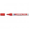 Marcatore a vernice edding 750 punta conica 2-4 mm rosso E-750 002