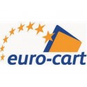 Portaprogetti con bottone EURO-CART presspan monolucido 25x35 cm dorso 8 cm blu - CP08BL_DESK