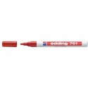 Marcatore a vernice edding 751 punta conica 1-2 mm rosso E-751 002