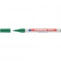 Marcatore a vernice edding 751 punta conica 1-2 mm verde E-751 004