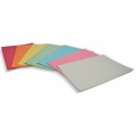Cartelline a 3 lembi EURO-CART Cartoncino Manilla 25x33 cm gr. 190 g/mq rosso  conf. da 50 pezzi CM03RO190_DESK