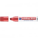 Marcatore permanente edding 800 punta scalpello 4-12 mm rosso E-800 002