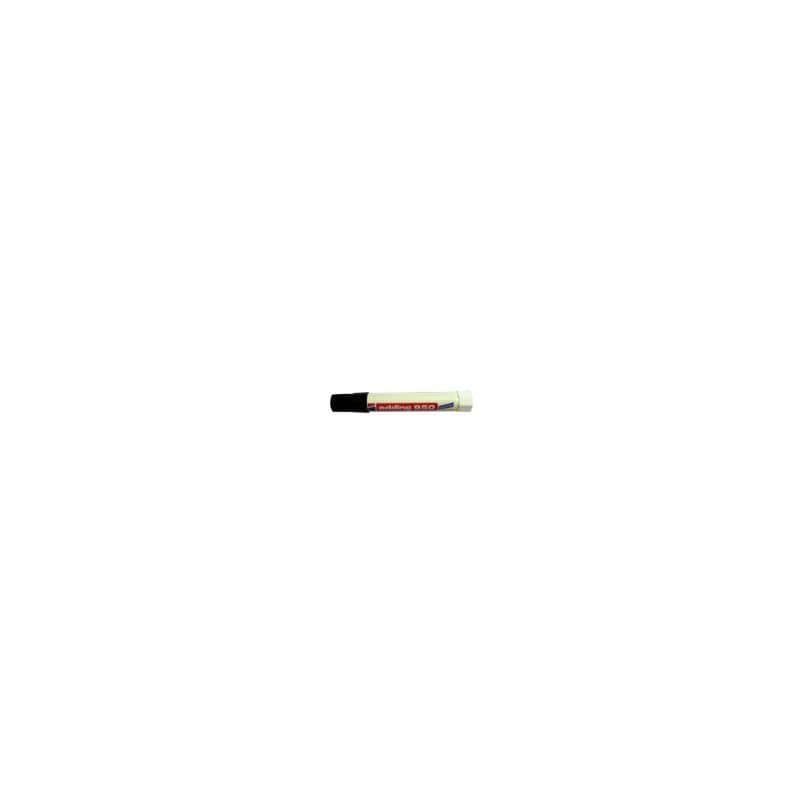 Marcatore a cera edding 950 punta conica 10 mm nero E-950 001