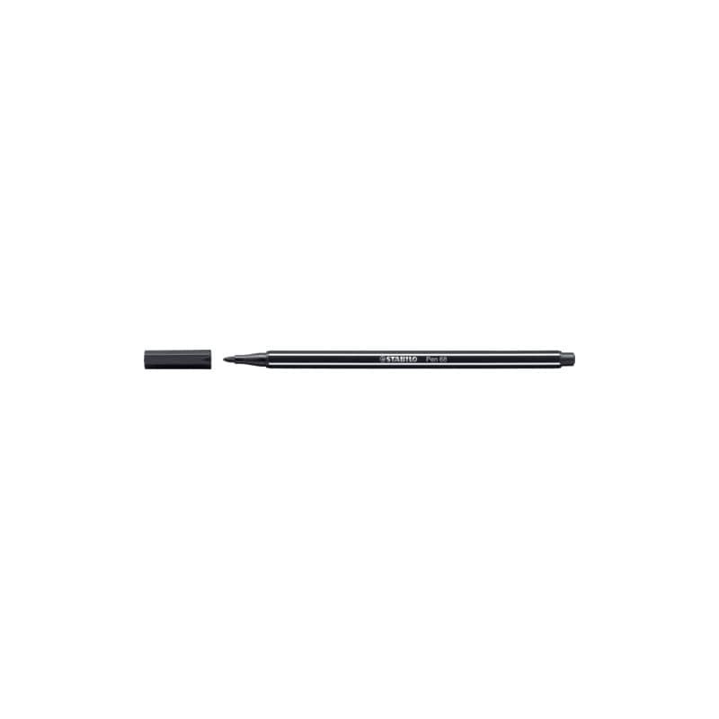 Pennarello Stabilo Pen 68 1 mm  nero - 68/46 (Conf.10)