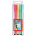 Pennarelli Stabilo Pen 68 1 mm assortiti  Conf. 6 pezzi - 6806-1