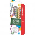 Matite colorate Stabilo EASYcolors per mancini assortiti astuccio da 6 - 331/6