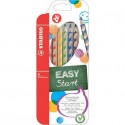 Matite colorate Stabilo EASYcolors per destrorsi assortiti astuccio da 6 - 332/6