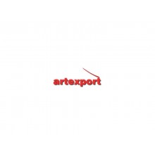 Mobile a giorno Artexport Presto 3 ripiani regolabili 80x44x180 cm grigio alluminio - 50038/5 + 50039/5