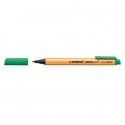 Penna con punta in fibra Stabilo GREENpoint 0,8 mm verde 6088/36