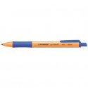 Penna a sfera a scatto Stabilo Pointball  0,5 mm blu 6030/41 (Conf.10)