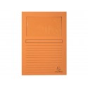 Cartelline con finestra Exacompta Forever® A4 cartoncino 120 g/m² arancio conf. da 100 - 50104E