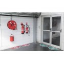 Adesivi Segnalatori CEP uscita d'emergenza PVC 700x350 mm. sp 0,2 mm verde - 1701020031