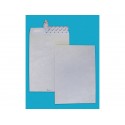 Buste a sacco con strip e 3 soffietti Tyvek Postyvek 55 g/m² bianco 22,9x32,4 cm - conf. 100 pezzi - 0756