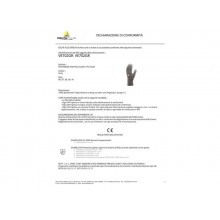 Guanti da lavoro Delta Plus in maglia di poliammide con palmo in poliuretano grigio  taglia 8 - VE702GR08