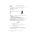 Guanto da lavoro Delta Plus Tricot Poliammide Spandez-Palmo Nitrile/Pu+Spuntoni taglia 7 - VE727NO07