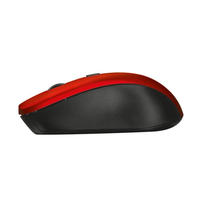 Mouse wireless Trust Mydo Silent Click rosso - 21871