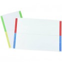 Cartoncini di ricambio BERTESI per cartelle sospese cassetto - ass.ti conf. 10 ff da 28 (280 cartoncini) - 032 10
