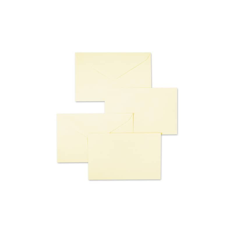 Biglietti con busta Ellebi - Sadoch Ivory "formato 9" 9x14 cm avorio Conf. 100 pezzi - 8319AVO