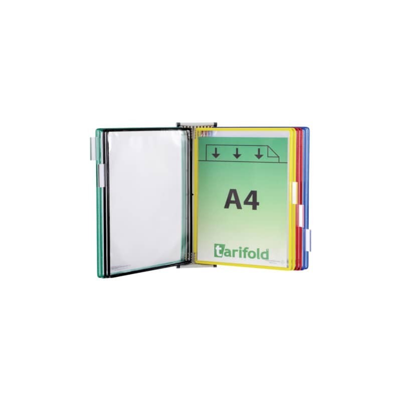 Leggio murale Tarifold® A4 10 buste in PVC B414609