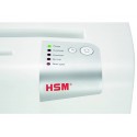 Distruggidocumenti uso moderato HSM SHREDSTAR X13 - P-4 - 23 L - taglio a frammenti 4x37 mm bianco/argento 1057121