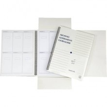 Cartellina 4Mat A4 in bindakote per azzeramenti fiscali 250 g/m² bianco 3940