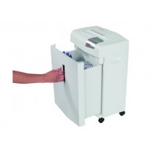 Distruggidocumenti uso moderato HSM SHREDSTAR X13 - P-4 - 23 L - taglio a frammenti 4x37 mm bianco/argento 1057121