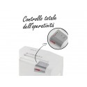 Distruggidocumenti uso moderato HSM SHREDSTAR X13 - P-4 - 23 L - taglio a frammenti 4x37 mm bianco/argento 1057121