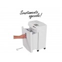 Distruggidocumenti uso moderato HSM SHREDSTAR X13 - P-4 - 23 L - taglio a frammenti 4x37 mm bianco/argento 1057121