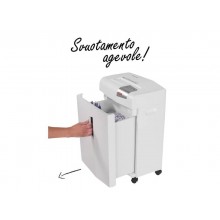 Distruggidocumenti uso moderato HSM SHREDSTAR X13 - P-4 - 23 L - taglio a frammenti 4x37 mm bianco/argento 1057121