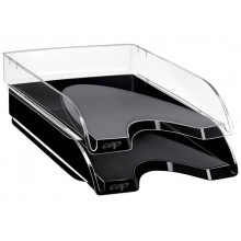 Vaschette portacorrispondenza CEP Pro 34,8x25,7x6,6 cm crystal - apertura frontale - 1002000111