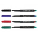 Marcatore cancellabile Faber-Castell Multimark nero SF 0,4 mm 152399 (Conf.10)