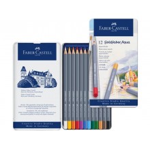 Matite acquarellabili Goldfaber Aqua Faber-Castell 12 colori Conf. 12 pezzi 114612