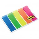 Segnapagina removibili Post-it® Index Mini full color con dispenser fluo assortiti  conf. da 100 - 683-HF5EU