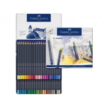 Matite colorate  permanenti Goldfaber Faber-Castell  3,3 mm - conf. 48 colori assortiti -114748