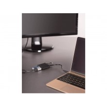 Adattatore Multiport HAMA 4in1 USB C / 2xUSB A, USB Type C, HDMI nero 7135729