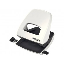 Perforatore 5008 2 fori - 30 fogli Leitz NeXXt Series bianco metallizzato 50081201