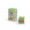 Foglietti Post-it® Notes in carta riciclata assortiti pastello conf. Torre da 24 blocchetti da 100 ff - 653-1RPTN