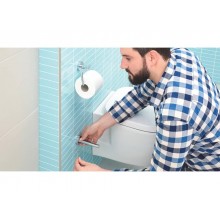 Portarotolo di scorta WC tesa Smooz rimovibile e riposizionabile 40328-00000-00