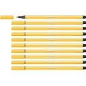 Pennarelli Stabilo Pen 68 1 mm  giallo - 68/44 (Conf.10)