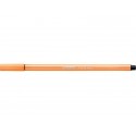 Pennarelli Stabilo Pen 68 1 mm  arancio fluo - 68/054 (Conf.10)