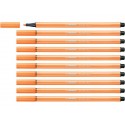 Pennarelli Stabilo Pen 68 1 mm  arancio fluo - 68/054 (Conf.10)