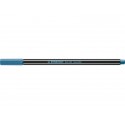 Pennarelli Stabilo Pen 68 metallic 1 mm  blu metallizzato - 68/841 (Conf.10)