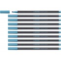 Pennarelli Stabilo Pen 68 metallic 1 mm  blu metallizzato - 68/841 (Conf.10)