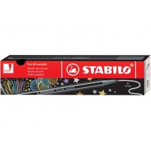 Pennarelli Stabilo Pen 68 metallic 1 mm  blu metallizzato - 68/841 (Conf.10)