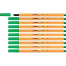 Fineliner Stabilo Point 88® 0,4 mm verde - 88/36 (Conf.10)