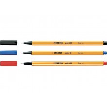 Fineliner Stabilo Point 88® 0,4 mm blu scuro - 88/41 (Conf.10)