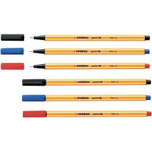 Fineliner Stabilo Point 88® 0,4 mm blu scuro - 88/41 (Conf.10)