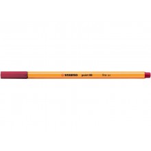 Fineliner Stabilo Point 88® 0,4 mm rosso cremisi - 88/50 (Conf.10)