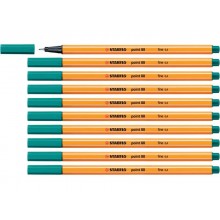 Fineliner Stabilo Point 88® 0,4 mm turchese - 88/51 (Conf.10)