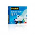 Nastro adesivo Scotch® Magic™ 811 removibile 19 mm x 33 m trasparente 811